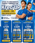 Krec’Up | L-Arginina + Zinc para Crecimiento y Energía